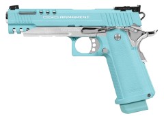 GPM1911 CP GBB Pistol (Macaron Blue) 