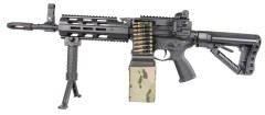 CM16 LMG AEG Rifle (Black|Camo)