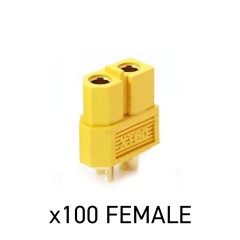 XT60 FEMALE 100pk