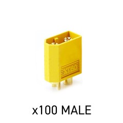 XT60 Connector Pack (M-100pcs) 