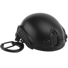 NP Fast Helmet Bottle Opener Keychain - Black