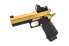 Hi-Capa 4.3 + RDS GBB Pistol (Gold|Black)