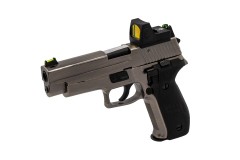 R226 + RDS GBB Pistol (Brushed Alu)