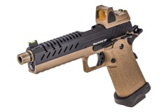 Hi-Capa 5.1 + RDS GBB Pistol (Black|Tan)