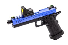 Hi-Capa 5.1S + RDS GBB Pistol (Dual Tone) (Blue|Black)
