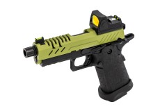 Hi-Capa 3.8 Pro + RDS GBB Pistol (Green|Black)
