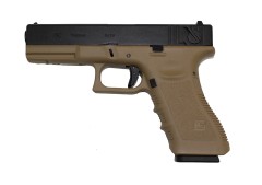 EU18 Gen 3 GBB Pistol (Black|Tan)