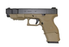 EU33 Advanced GBB Pistol (Black|Tan)