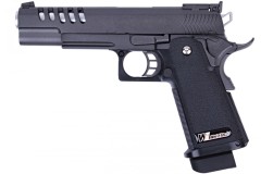 Hi-Capa 5.1 Full Auto GBB Pistol (K) (Black)