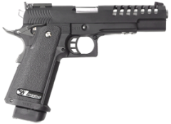 Hi-Capa 5.1 Full Auto GBB Pistol (K3) (Black)