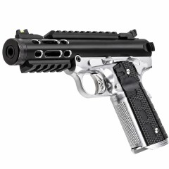 Galaxy 1911 (Black-Silver) GBB Airsoft Pistol