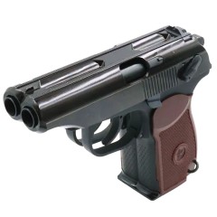 Makarov Dual Barrel GBB Airsoft Pistol