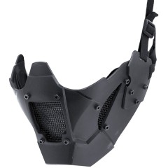 Mesh Lower Face Shield V4 (Black)