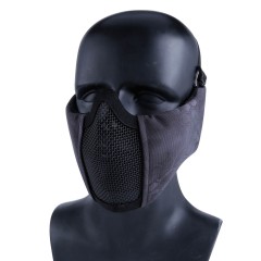 Mesh Lower Face Shield V5 (Black Cobra)