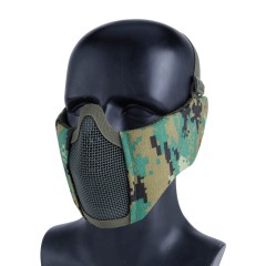 Mesh Lower Face Shield V5 (Digi Woodland)