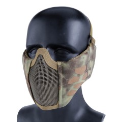 Mesh Lower Face Shield V5 (Green Cobra)