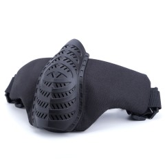 Mesh Lower Face Shield V6 (Black)