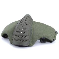 Mesh Lower Face Shield V6 (Green)