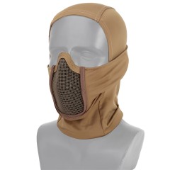 Balaclava Mesh Face Shield (Tan)