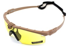 NP Battle Pro's - Tan Frame / Yellow Lense