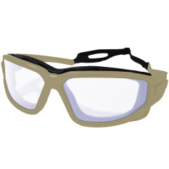 Defence Pro (Tan - Clear) Protective Eyewear