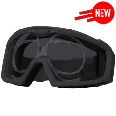 Battle Visor RX (Black - Smoked) Protective Eyewear