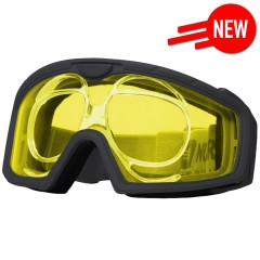 Battle Visor RX (Black - Yellow) Protective Eyewear
