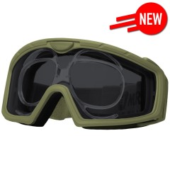 Battle Visor RX (Green - Smoked) Protective Eyewear