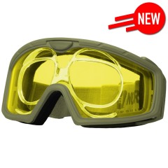 Battle Visor RX (Green - Yellow) Protective Eyewear