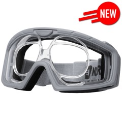 Battle Visor RX (Grey - Clear) Protective Eyewear