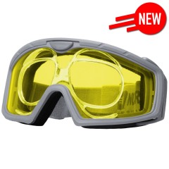 Battle Visor RX (Grey - Yellow) Protective Eyewear