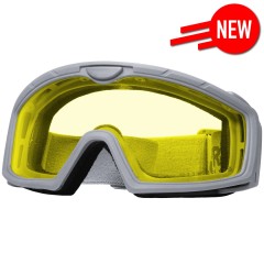 Battle Visor (Grey - Yellow) Protective Eyewear