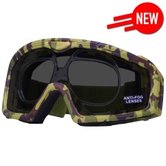 Battle Visor RX (Camo - Smoked) Protective Eyewear