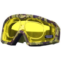 Battle Visor RX (Camo-Yellow) EN166 Protective Eyewear