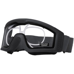 Battle Visor RX THERMAL (Black-Clear) EN166 Protective Eyewear