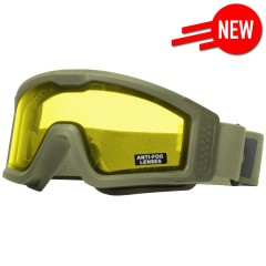 Battle Visor (Green - Yellow) Protective Eyewear