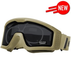 Battle Visor RX THERMAL (Tan - Smoked) Protective Eyewear