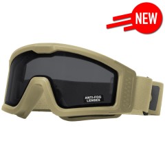 Battle Visor THERMAL (Tan - Smoked) Protective Eyewear
