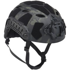 FAST Railed SF-AIR Helmet (Black Camo)