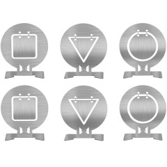The Games' Steel Target 6pcs 