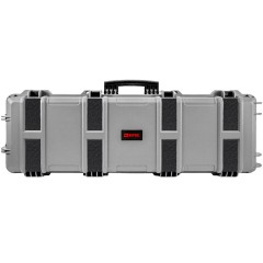 Premium Rifle Case Velcro Patch (Large) (Wave Foam - Grey)