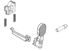 Delta Bolt Catch assembly