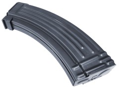 LCK47 (AK47) Magazine Folded Metal AEG (Hi-Cap|600R) (Black)