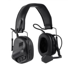 Communication Headset Wired Noise Reduction (Black)