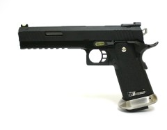 Hi-Capa 6.0 IREX GBB Pistol (No Text) (Black) (Gold Barrel)
