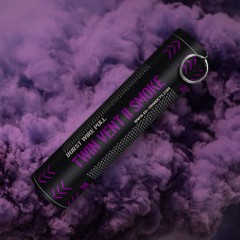 Twin Vent II Smoke Grenade (Burst Wire Pull) (~25s; 1.5g/s) (Purple)