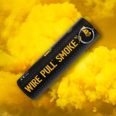 Wire Pull Smoke Grenade (Single Vent) (~90s; 0.6g/s) (Yellow)