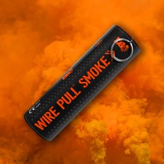 Wire Pull Smoke Grenade (Single Vent) (~90s; 0.6g/s) (Orange)