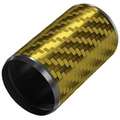 Flare Tracer Carbon Fibre Case (Gold)