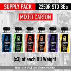 RZR Airsoft BBs 2250R (Supply Pack) STD